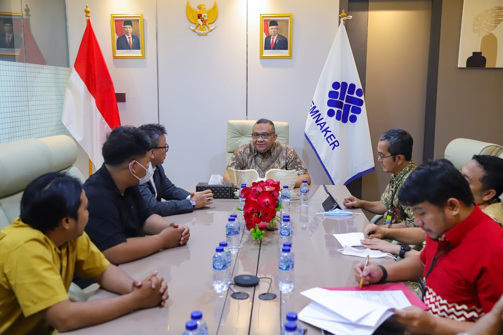 Federasi Serikat Pekerja Bandara Indonesia Lakukan Audiensi Dengan