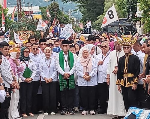 foto: Pasangan BERANI resmi mendaftar ke KPU