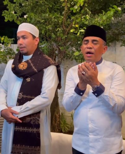 foto: Anwar Hafid menggelar Maulid di kediamannya