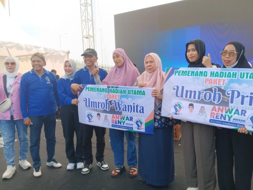 foto: Jalan sehat BERANI bedoorprice tiket umroh