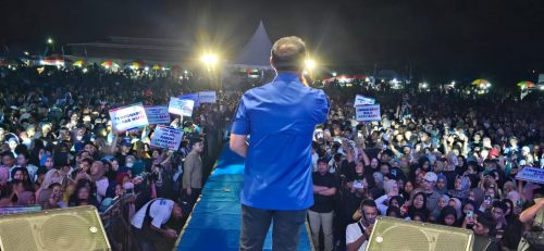 foto: Pasangan BERANI gelar Deklarasi di Tinombo Selatan 