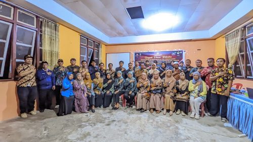 foto: Rapat Pleno Terbuka DPSHP tingkat Kecamatan Dampelas