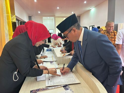 foto: Syarifudin Hafid, S.H., M.M., resmi menyandang anggota DPRD Sulteng 2024-2029