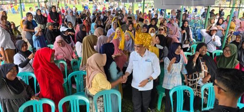 foto: Pasangan BERANI kampanye di Sibalaya