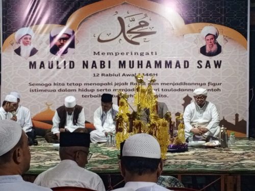 foto: Perayaan maulid Nabi Muhammad SAW